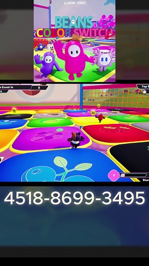 Fall Guys: El Color Switch Game en Fortnite