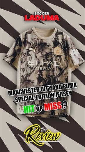 2.8K views · 59 reactions | Manchester City and PUMA kick off 2026 with the Year of the Horse Capsule Collection, unveiling a limited-edition pre-match jersey that deserves full kit status.  City will wear the jersey on Sunday, 1 February against Tottenham Hotspur. | Soccer Laduma | Facebook