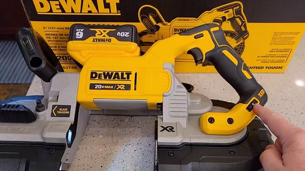 DEWALT 20V Max Band Saw 5" Cut Review Very Powerful!!! DCS374