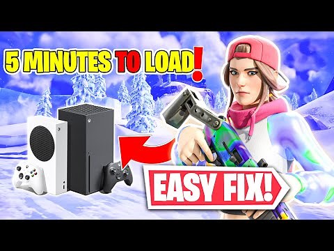 HOW TO FIX FORTNITE CHAPTER 4 *LONG LOADING TIME* IN CONSOLES(XBOX/PLAYSTATION/SWITCH)