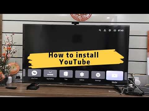 Install YouTube in Huawei Vision S 65" （安装谷歌YouTube进华为智慧屏）