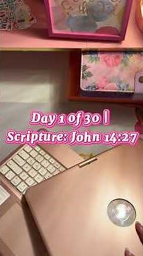 ✨ Day 1 | John 14:27 | Peace I Leave With You