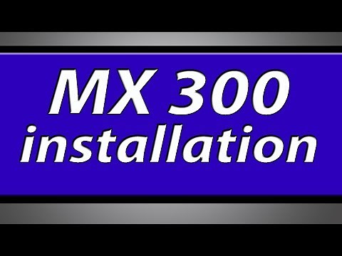 Canon Pixma MX300 printer installation