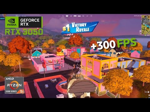 Fortnite Reload Ranked Gameplay | Ryzen 5 5600 + RTX 3050 Performance Test