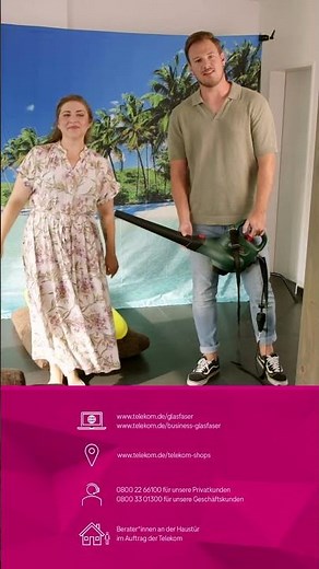 Glasfaser - Vorteile mit Highspeed Internet #shorts #glasfaser #telekom #magenta #fiber