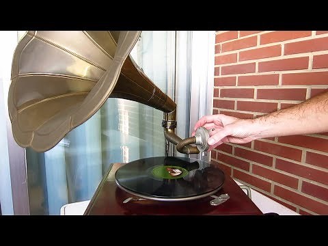 GRAMÓFONO y REPRODUCCIÓN MECÁNICA - PARTES, ELEMENTOS y FUNCIONAMIENTO