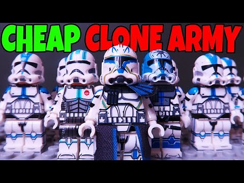 I Built the Cheapest LEGO 501st CLONE ARMY Ever! - Lego Star Wars Haul
