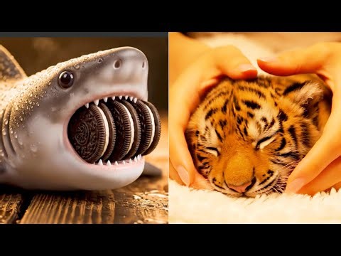 ANIMAL to SLIME??!! 😲🔥 The Most Addictive ASMR Ever!!! ( Satisfying Compilation AI animal part 6 )