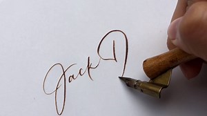 Calligraphy is an art and our designers are extremely talented at it. The design process starts with hand-drawn sketches, moving on to the creation of a digital, vector version of the lettering. | Photologo