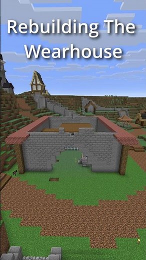 Building A Complete Warehouse #minecraft #timelapse #construction