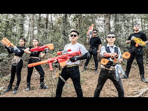 LTT Nerf War : SEAL X Warriors Team Nerf Guns Attack Criminal Mafia Boss Pro Disastrous Gang War