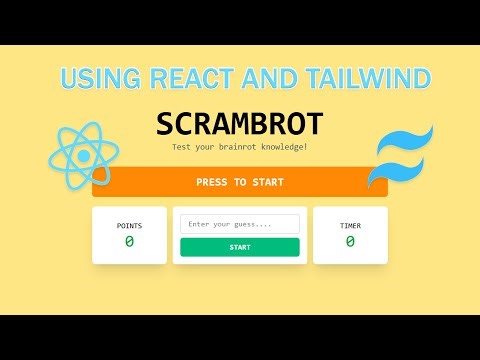 Build and Deploy a Word Game with React + TailwindCSS