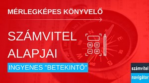 Számvitel alapjai mérlegképes hallgatóknak 1. rész, ingyen..