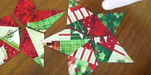 Sewing Tutorial : Quilted Star Ornaments