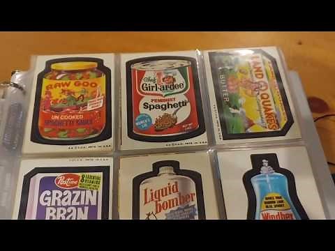 Series 1-16 original Wacky Packs