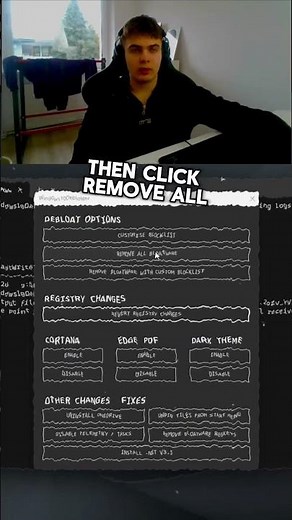 DEBLOAT WINDOWS FOR THE LOWEST LATENCY