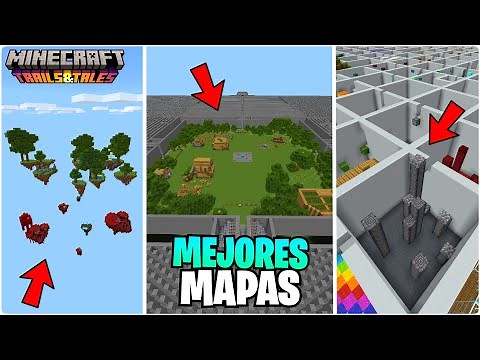🔔 Top 5 Mapas para MINECRAFT 1.20 que tienes que probar! 🎮 😱