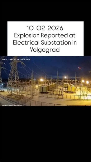 Freedom Pulse | Explosion Reported at Electrical Substation in Volgograd An explosion occurred at an electrical substation in Volgograd, Russia, amid... | Instagram