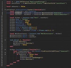 More hitboxes spawn every time the player attacks