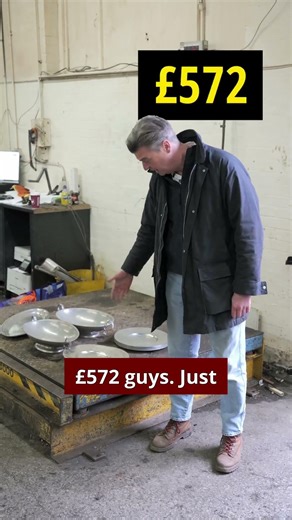 £572 for a few pewter plates??