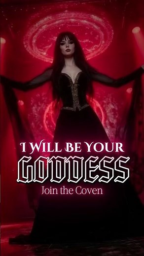 I Will Be Your Goddess - Official Music teaser (Goth Disco Ritual)