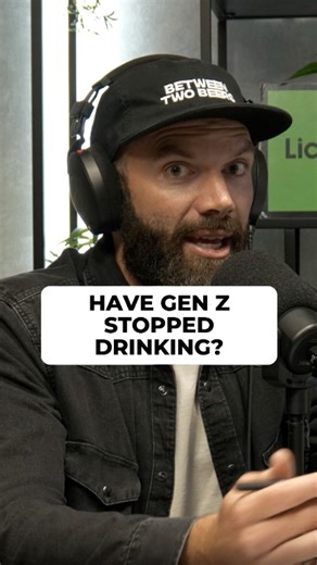 289K views · 583 reactions | What’s behind Gen Z’s lower levels of drinking? 樂 Watch or listen to the new episode of Hambassadors wherever you get podcasts! | Between Two Beers Podcast | Facebook