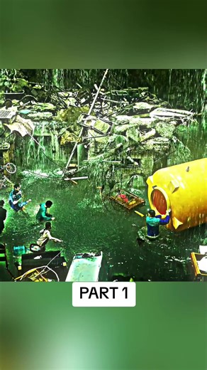 This group was trying to escape from their with the help of this drum.