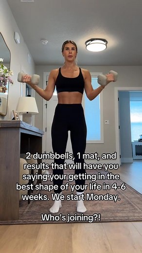 Pilates workouts and strength workouts on fit with coco! #pilateswithweights #homeworkout #pilatesinstructor #dumbbellworkout #workoutmotivation #fblifestyle | Justt Coco