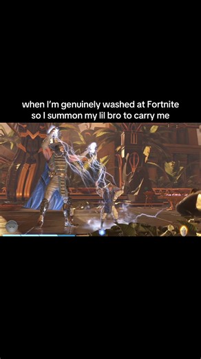 Kidd Thunder y mi hermano en Fortnite: ¡una meme divertida!