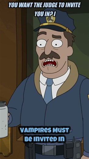 Vampire's Suck at Communicating #presidentcurtis #rickandmorty #shorts
