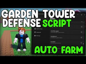 [BEST] Garden Tower Defense Script Auto Farm, Auto Place And Upgrade - Roblox 2025