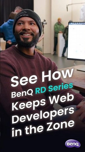 Best Coding Monitor Meets Full-Stack Dev #CodeWithBenQRD #fullstackdeveloper #RD280U