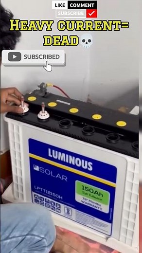 ❎Normal Inverter Battery On Solar Plant? 🔥C10 Vs C20 Facts ⚡Plate work Logic DC #shorts #engineering