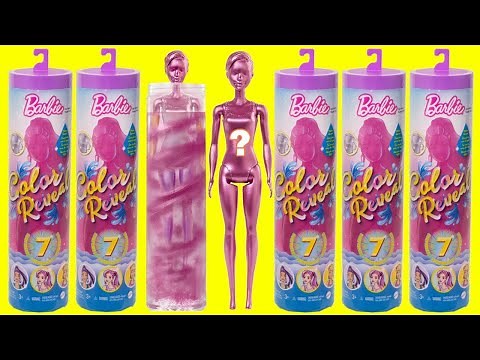 COLOR REVEAL Barbie Surprise Unboxing Review | CookieSwirlC