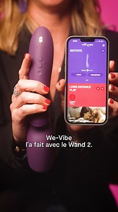 Vibromasseur Rechargeable Connecté ‘Wand 2’ – We-Vibe
