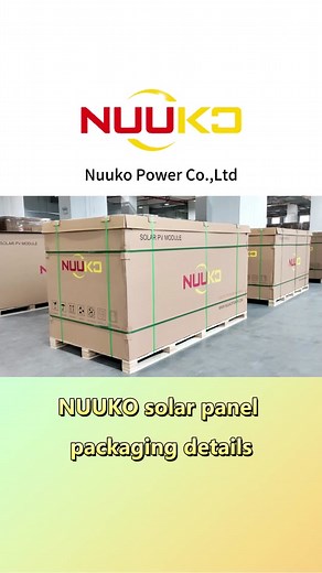 Our packaging ensures that every product is delivered to the customer intact and without any damage.#solarpower #solarenergy #NUUKO #solarpanel