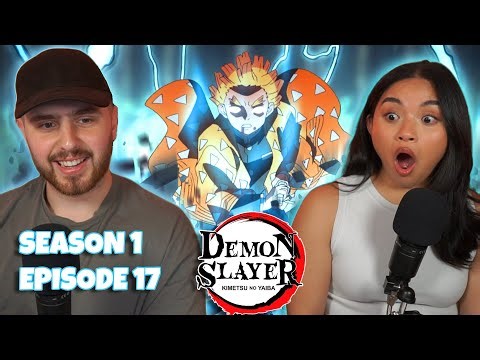 ZENITSU IS THAT GUY!⚡(Also More Tears) - Girlfriend Reacts To Demon Slayer 1x17 REACTION + REVIEW!