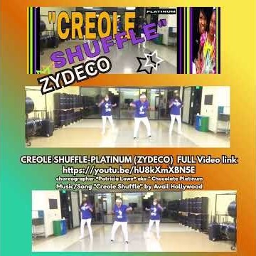 "CREOLE SHUFFLE"-PLATINUM LINE DANCE ( ZYDECO ) music/song by Avail Hollywood