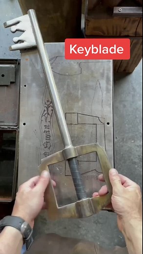 Let’s Make the Keyblade from Kingdom Hearts!