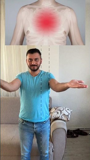 📌Effective exercise for sternum pain #chest pain #physiotherapy #sternum