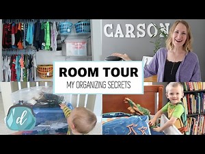 Room Tour & Closet Organization | Five Tips for Kids!