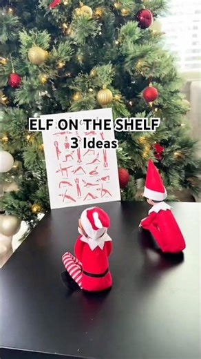 3 Elf on the Shelf Ideas! 🧝✨ #elfontheshelf #elfideas #christmaself #christmas #viral