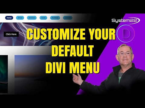Divi Theme How To Customize The Default Menu With CSS