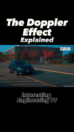 How The Doppler Effect Works | Credits Interesting Engineering yt #moderntechnology #learnwithtiktok #dopplereffect #soundwave #fyi