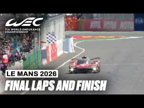 Final Laps and Race Finish! | 24 Hours of Le Mans | FIA WEC