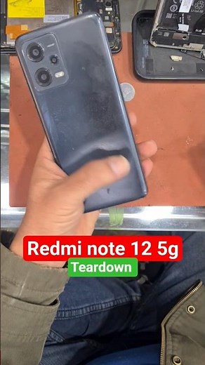 redmi note 12 5g teardown disassembly #teardown