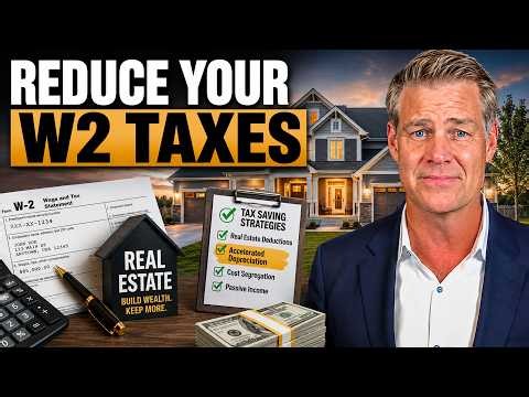 Do THIS With Rental Properties To Eliminate Your W2 Taxes
