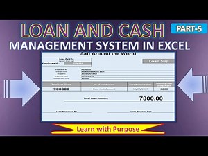 How to create Loan Slip in Excel |Loan Calculation |Excel PMT Function|Loan Tracker in excel |how to