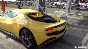 Watch luxury performance cars reveal impressive acceleration