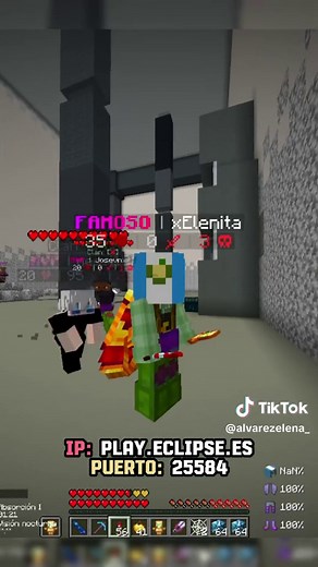 Servidores de Minecraft: Eclipse Bux Box PVP - Java y Bedrock